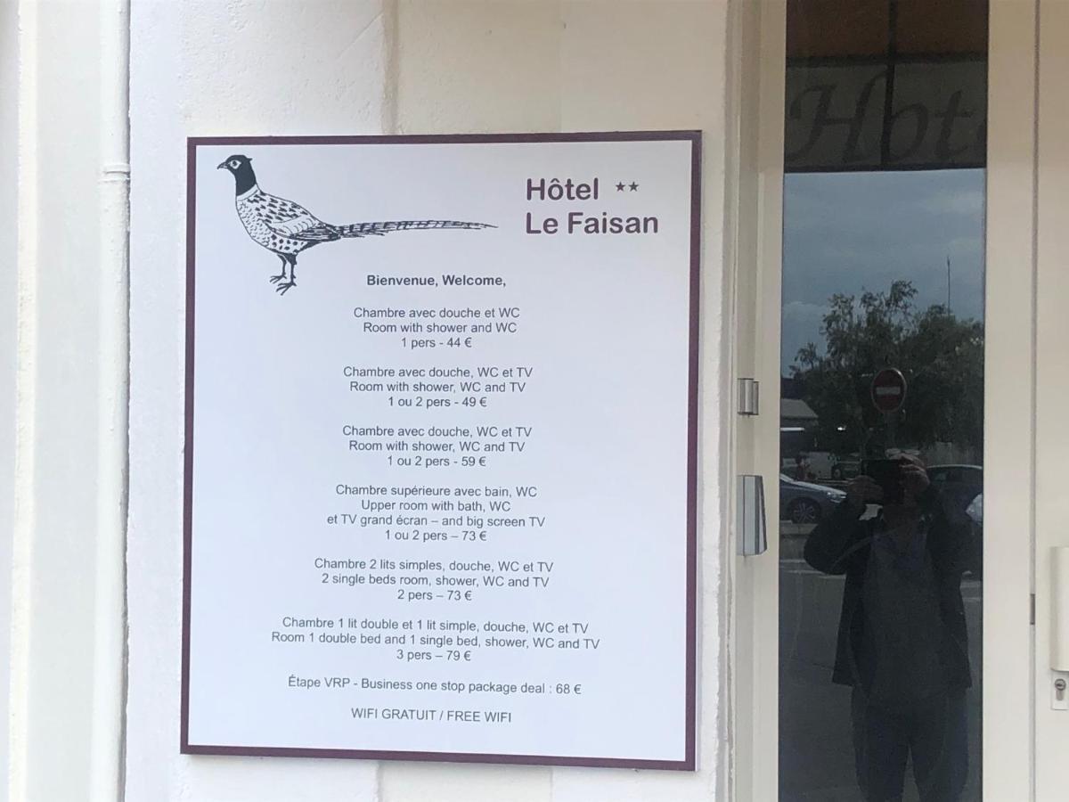 Hotel Le Faisan Montluçon Dış mekan fotoğraf